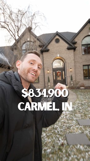 Comment, “info” for 🏡 details! Over 5,000 sq ft on a quiet cul-de-sac. Dramatic two-story entry, hardwoods, statement kitchen, vaulted sunroom, finished basement with theater bar, and a luxury primary suite that delivers. Major updates done (roof & furnace 2024). Space, style, and location all check the box. 🏡🔥 ————————————————— 🙌🏼 Follow @the317agent & @northindyliving for north Indy (& suburbs) homes, community news and more 🏡 35 families helped in 2025; now taking clients for 2026! ❓Rea