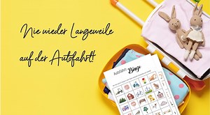 Bingo for the Car Ride and Travel, Children's Game to Download, Vacation Without Boredom, Game, Games, Activity - Etsy UK