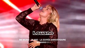 2.4K views · 153 reactions | [TÉLÉ] Demain soir, retrouvez Louane dans le concert événement des 20 ans de M6 Music, diffusé à 21h sur W9 !  | Louane Emera - L'actualité | Facebook