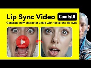 Lip Sync｜Mimic Motion+Live Portrait｜ComfyUI｜Workflow Download Installation Setup Tutorial