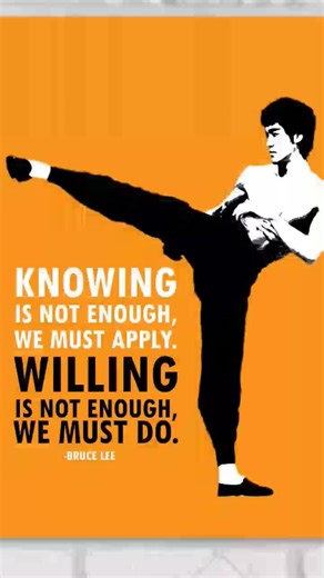 Top quotes of Lee #actor #foryou #karate1 #brucelee @viralhog @USABoi001 @SETIndia