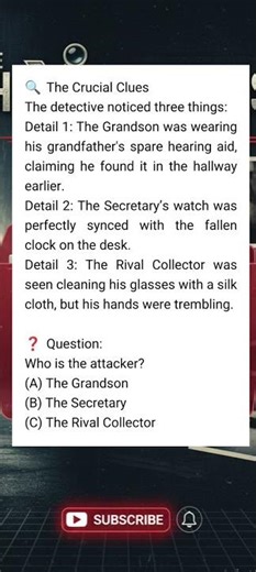 "The Silent Witness: Who Attacked the Collector? 🕒