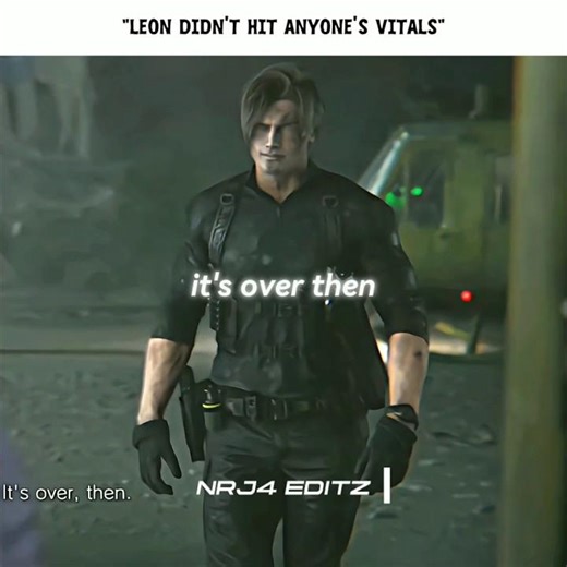 "VITALS? 😭" - Leon & Grace Edit | Heavenly Jumpstyle (slowed) #residentevil#leonkennedy#edit#shorts