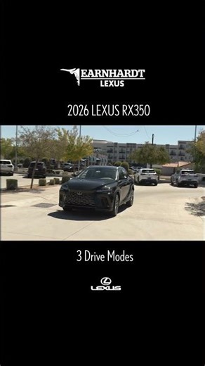 2026 Lexus RX 350 — Drive Modes: Eco, Normal, Sport