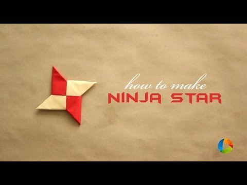 How to: Fold A NINJA Star!
