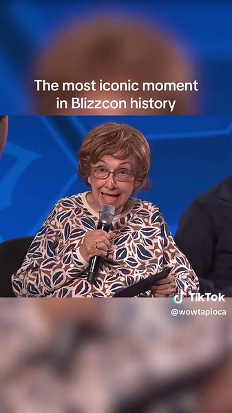 Just found she passed away in 2023 I am unwell . #worldofwarcraft #warcraft #blizzard #blizzardentertainment #fyp