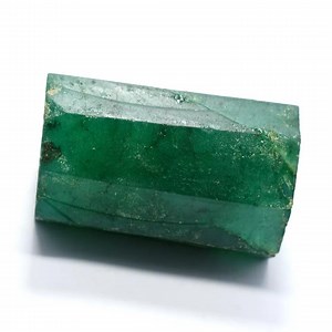 Certified 444 Ct Raw Emerald Crystal, Natural Green Emerald,a Grade Emerald Crystal, Hexagon Shape Emerald Rough,emerald Rough Birthstone - Etsy