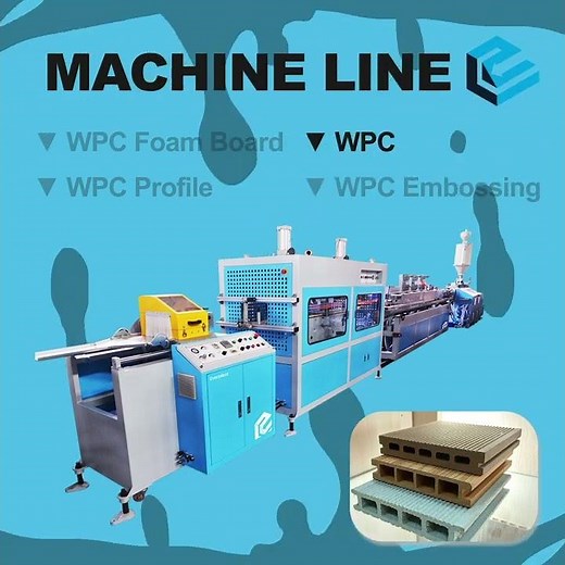 WPC EXTRUSION MACHINE LINE | Everplast