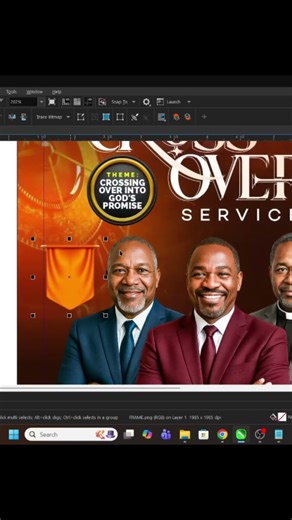 CROSS OVER FLYER DESIGN