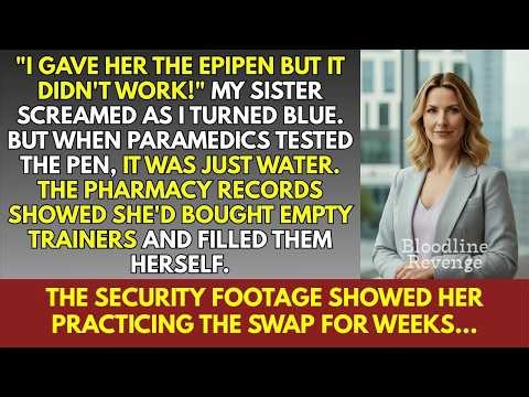 My Sister Replaced My EpiPen With Water—I'm Deathly Allergic. The Pharmacy Records Exposed Her Plan.
