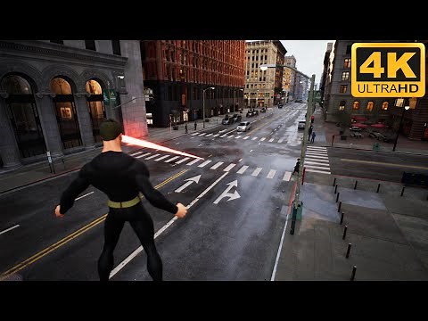 New Game! Superman Open World Game with Heat Vision