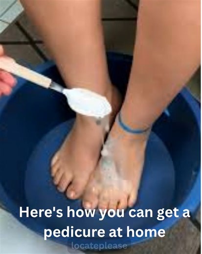4.5K views | Here's how you can get a pedicure at home. Details in the first comment. | Easy Recipes | Facebook