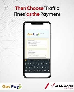 Pay your Traffic Fines easily with DFCC Online Banking! #GovPay #OnlineBanking