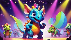 Dinosaurs Song! Fun Music for Kids to Dance to