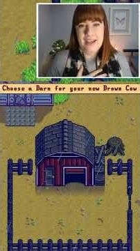 WE HAVE OURSELVES A BARN (and baby cows) YAY!! #stardewvalley