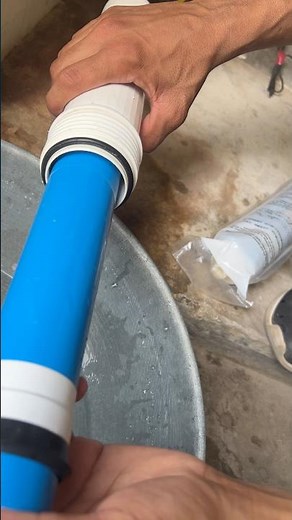 How to membrane filter installation domestic ro Plant ￼#rosystem #roplant #membranefilter