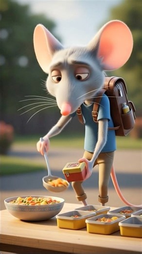 A Hungry Mouse Who Chose Hard Work | Emotional Motivational Story