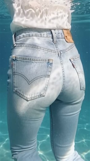 Love Jeans and AI | Thanks to @binoman971 for the picture 🤩 Swimming in Levi’s jeans is something everyone should try 🫵😃 | Instagram