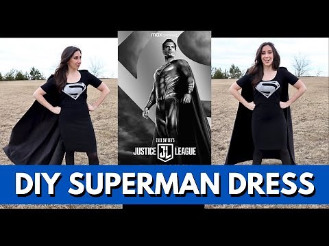 Sewing Superman's Black Suit from Zack Snyder's Justice League | DIY Superman Costume