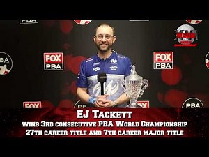 2025 PBA World Championship Postgame Presser