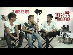 Louis Tomlinson, Liam Payne & Zayn Malik ONE DIRECTION: THIS IS US interview