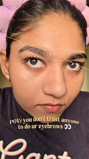How I shape my eyebrows AT HOME✨️ Eyebrow Mapping #eyebrows #eyebrowtutorial #eyebrowmapping #shorts