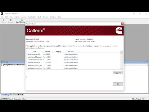Cummins calterm 5.13