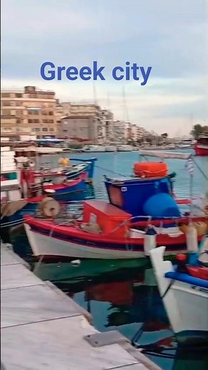 Volos city Greece walking tour 🚶🏙️💙 #travel #tour #europe