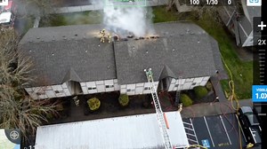 🔥 Why do firefighters break windows and cut holes in roofs when the fire is inside? 🔥 Internal building fires create a lot of heat and smoke. Firefighters must remove the heat and smoke before they can get close enough to put out the fire. Heat and smoke rise, so cutting a hole in the roof and breaking out windows in planned locations force smoke to vent upwards, allowing cool air to enter the building from below. This is called ventillation. Venting also improves visibility and lowers heat co