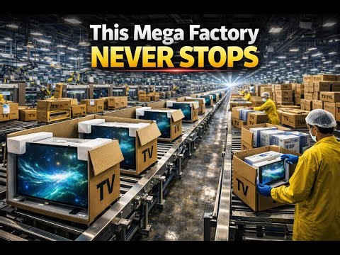 This Mega Factory Never Stops — Mass Production at an Insane Scale