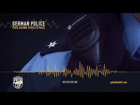 German Police Radio | SFX Sound Effects with free licence
