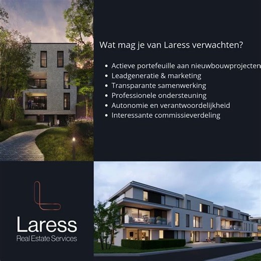 Ervaren vastgoedmakelaar m/v/x