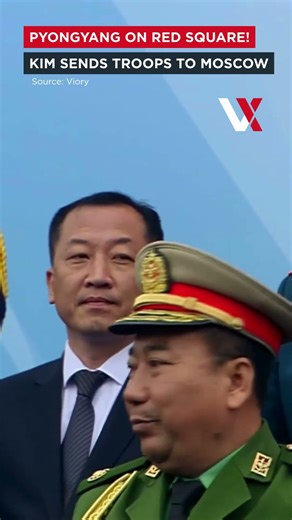 North Korean Servicemen March Alongside Russian Troops on Red Square | VERTEX