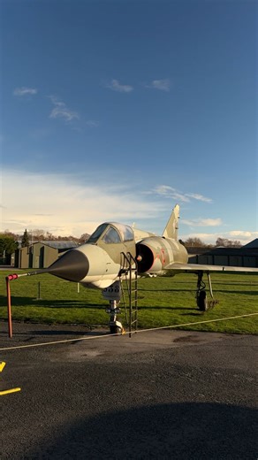 Turn ‘n’ Burn on Instagram: "The Dassault Mirage IIIE at the Yorkshire Air Museum is a French Air Force aircraft. I know a lot of my followers have fond memories of the Mirage. If you don’t mind, please share them below 🇫🇷🔺 #dassaultmirage #mirage3 #aviationreels"