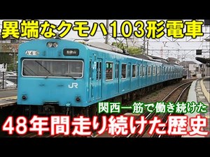 【迷列車で行こう！】関西一筋48年，阪和線にいたたった一両だけの103系制御電動車のお話