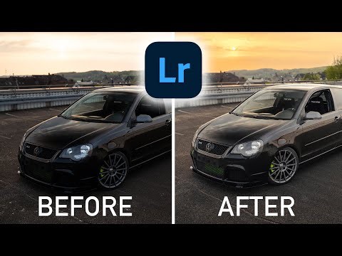 How to Edit CLEAN Car Photos in 3 EASY Steps