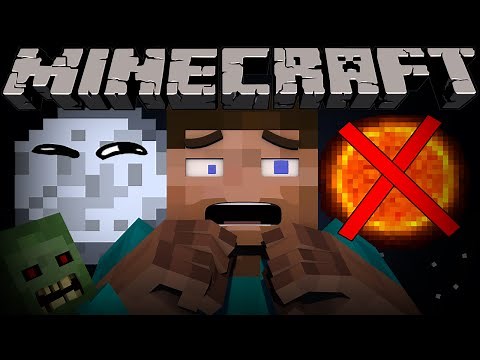If it was ALWAYS Night Time in Minecraft - Part 1