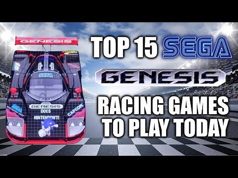 TOP 15 SEGA Genesis / Mega Drive Racing Games To Play TODAY!