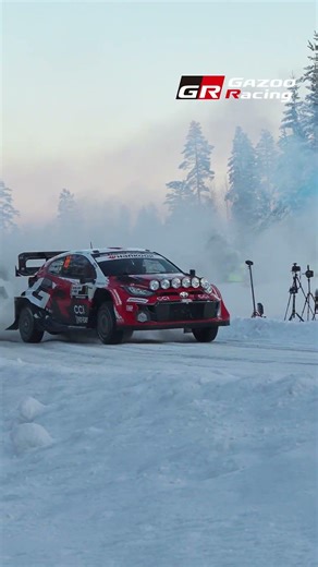 Cold Precision: High-Speed Run at Rally Sweden SS12