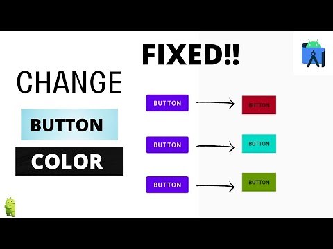 HOW TO FIX ANDROID STUDIO BUTTON NOT CHANGING COLOR 2022 (FIXED) (TUTORIAL)