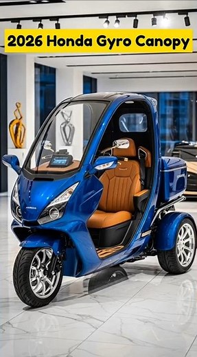 2026 Honda Gyro Canopy FIRST LOOK 3-Wheel Roofed Rebel! Price, Availability & Crazy Features!🔥 # yt