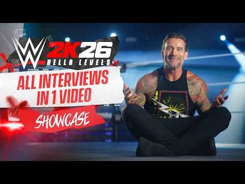 WWE 2K26 Showcase Mode Interview - All CM Punk Interviews From WWE 2K26 Showcase Walkthrough