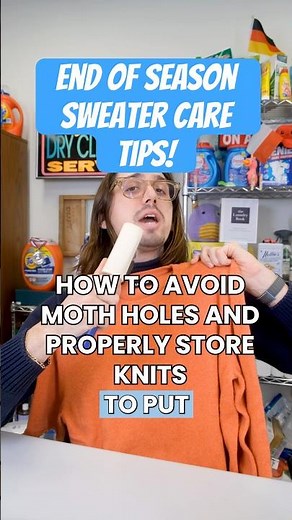 Knitwear & Sweater Storage Tips From A Dry Cleaner