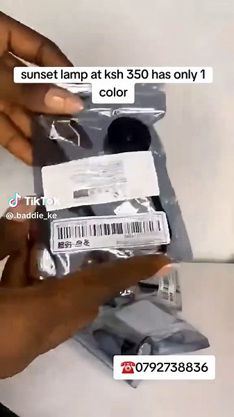 Affordable Sunset Lamp for Aesthetic Decor in Kenya