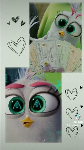 Silver ❤️ [The Angry Birds Movie 2 ]❤️✨♡ #angrybirdsmovie2 #angrybirdsmovie3 #silver #cute