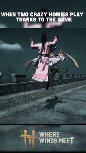 Two Crazy Homies at Revelry Hall | Joyful Cheers Skyward Dance – Where Winds Meet