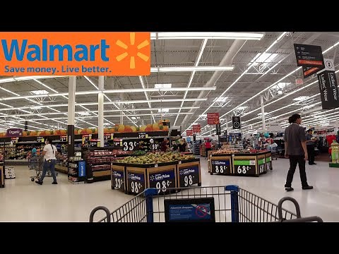 Shopping at Walmart Supercenter on Osceola Pkwy in Kissimmee, Florida - Store 2881