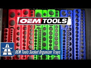 OEM Tools Magnetic Socket Organizer Trays