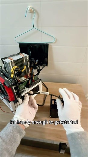 The Physical Firewall(DIY NAS) #pc #pcsettings #diy #gaming #computer #pcbuild #techtok #technology