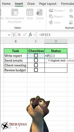 Create Magical sheet with check Box in Excel.